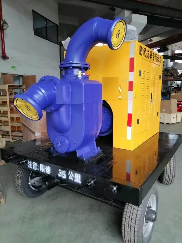 拖車式防汛柴油機自吸排澇泵車